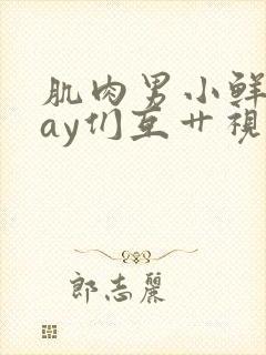 肌肉男小鲜肉gay们互艹视频