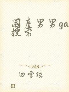 国产男男gay搜索