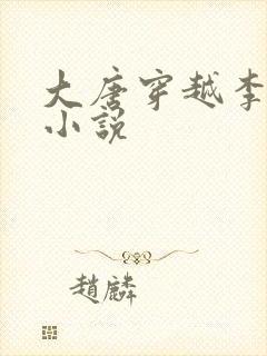 大唐穿越李承乾小说封面