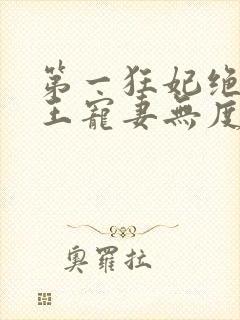 第一狂妃绝色邪王宠妻无度人物