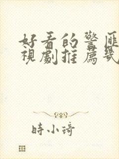 好看的警匪片电视剧推荐几部封面