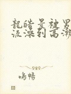 龙皓晨被男强伦流澡到高潮