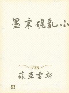墨寒砚乱小镇封面