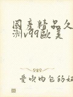 国产精品久久亚洲v99欧美