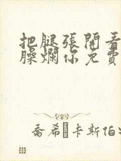 把腿张开看老子臊烂你免费封面