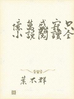 亿万盛宠只为你小说阅读全部