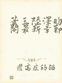 萧玉陆泽昀笔趣阁最新章节