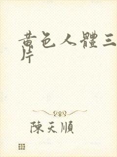 黄色人体三级人片