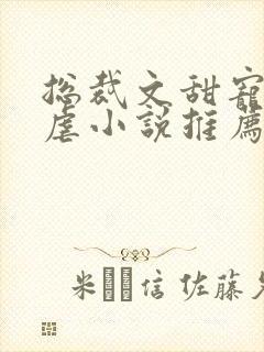 总裁文甜宠文无虐小说推荐