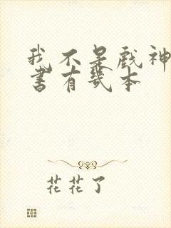 我不是戏神实体书有几本封面