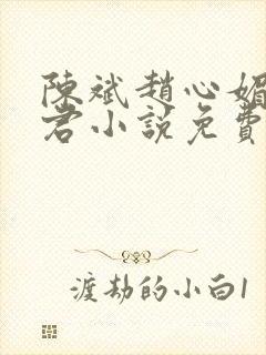 陈斌赵心媚高婉君小说免费阅读