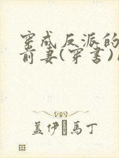 穿成反派的炮灰前妻(穿书)团子来袭