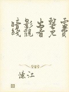 暗影出击电影在线观看免费完整版国语封面