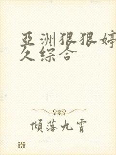 亚洲狠狠婷婷久久综合