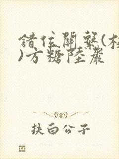 错位关系(校园)方糖陆岩