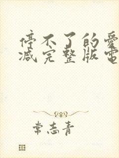 停不了的爱无删减完整版电影