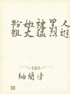 粉嫩被黑人两根粗大猛烈进出小说