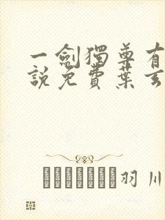 一剑独尊有声小说免费叶玄