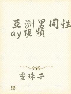 亚洲男同性恋gay视频