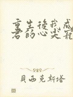 重生后我成了暴君的心尖宠