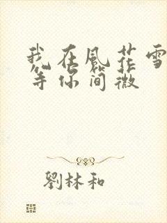 我在风花雪月里等你简薇封面