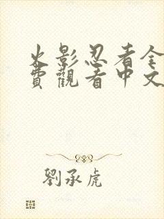 火影忍者全集免费观看中文版