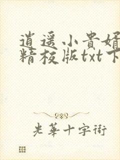 逍遥小贵婿完本精校版txt下载