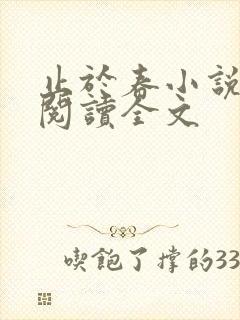 止于春小说免费阅读全文