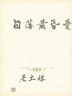 日落黄昏爱上你封面