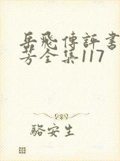 岳飞传评书刘兰芳全集117