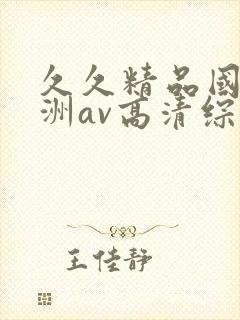 久久精品国产亚洲av高清综合