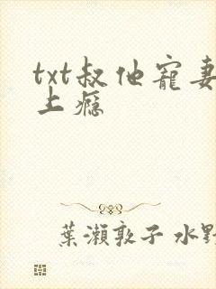 txt叔他宠妻上瘾