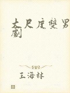 大尺度双男主日剧