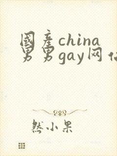 国产china男男gay网站站