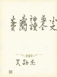 火帝神尊小说免费阅读全文封面