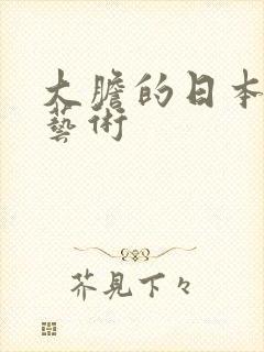 大胆的日本裸体艺术封面