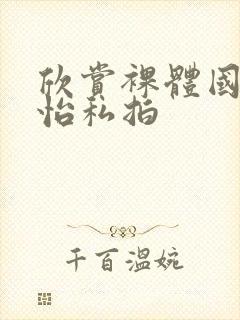 欣赏裸体国模梦怡私拍