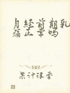 月经前期乳头疼痛正常吗封面