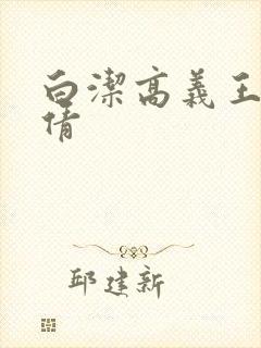 白洁高义王申孙倩