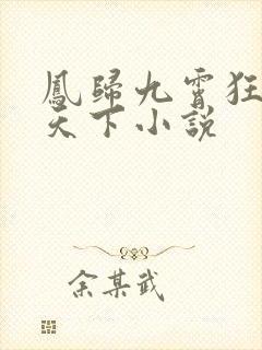 凤归九霄狂妃逆天下小说