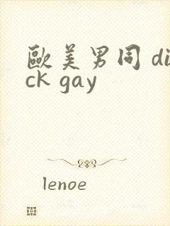 欧美男同 dick gay封面