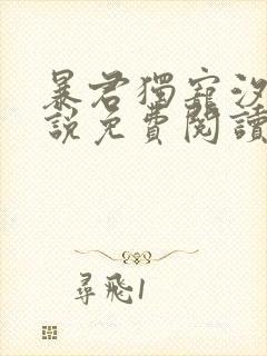 暴君独宠汐奴小说免费阅读