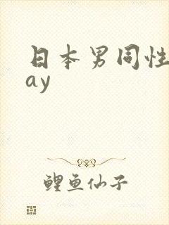 日本男同性恋gay