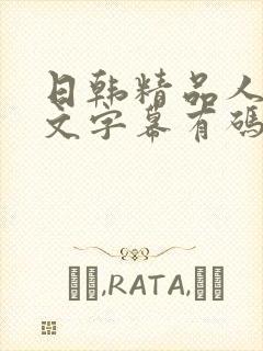 日韩精品人妻中文字幕有码