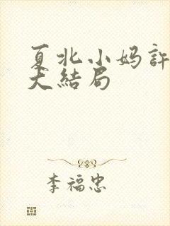 夏北小妈许馨柔大结局