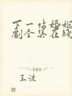 下一站婚姻电视剧全集在线观看免费