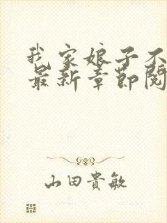 我家娘子不对劲最新章节阅