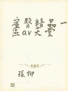蜜臀精品一区二区av天堂