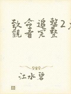 致命追击2免费观看完整