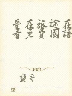 爱在旅途在线观看免费国语版